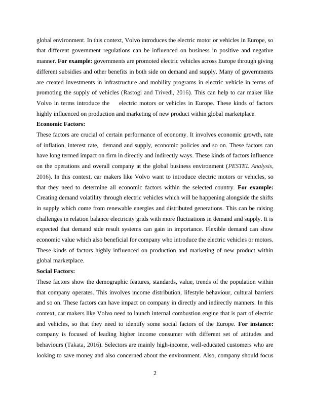 Paper on The Global Business Environment Assignment_4