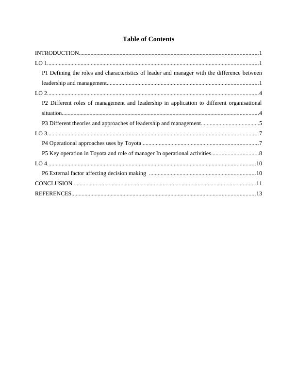 Management & Operations Assignment - Toyota_2