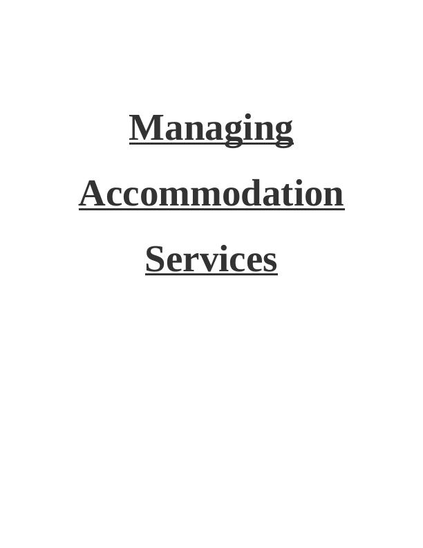 Importance of Housekeeping Department in Accommodation Services_1