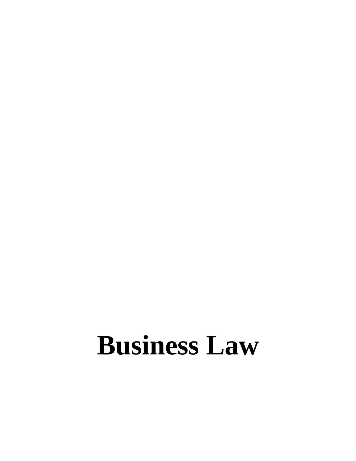 Business law_1