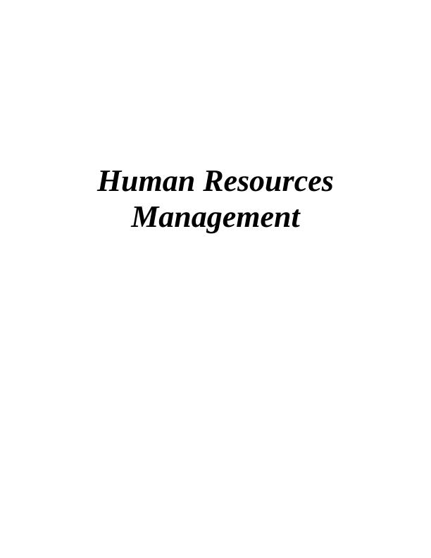 Human Resources Management -  Chocolate presence & Microsoft_1