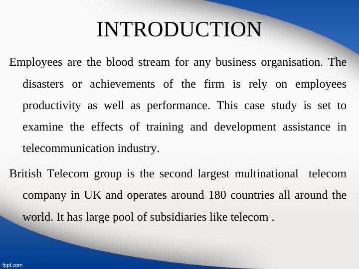 Impact of Training and Development in the Telecommunication Industry_3