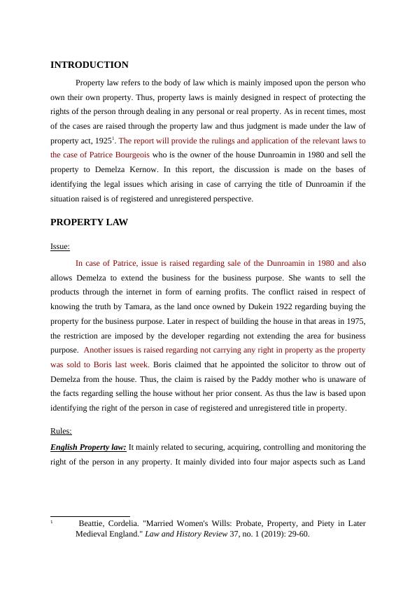 Property Law: Rights and Ownership of Real and Personal Property_3