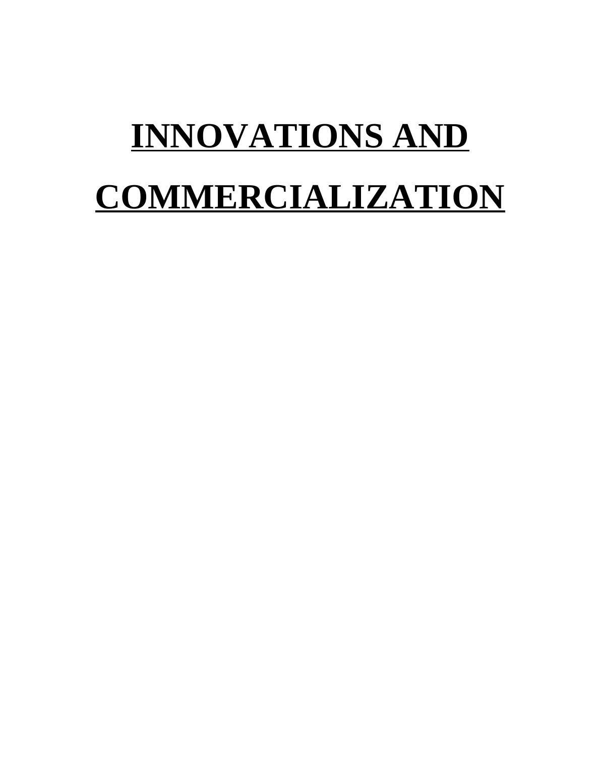 Innovations and Commercialization_1