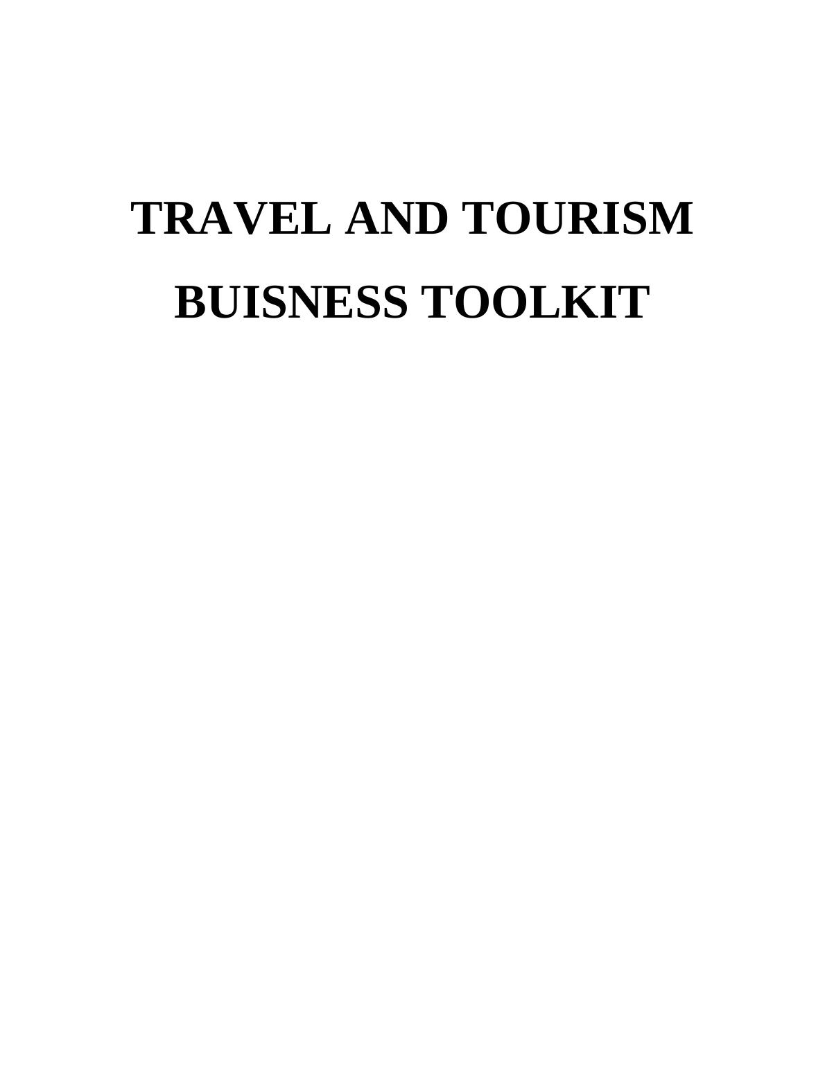 Rational and Principles of Revenue Management in Travel and Tourism Industry_1