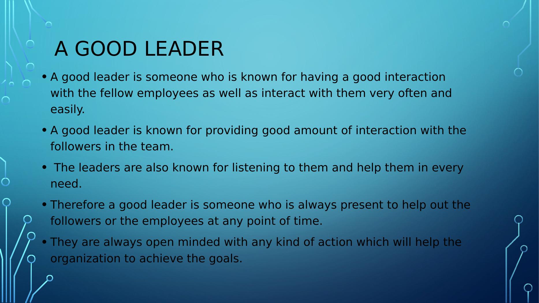 Characteristics of a Positive Leader - Presentation