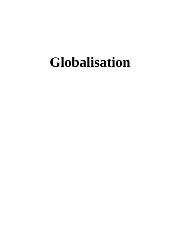 Questions on Globalisation_1