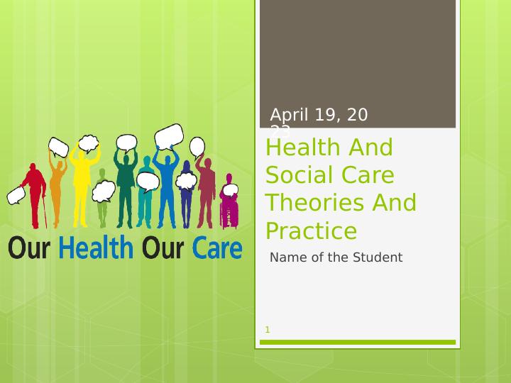 Theories and Practice in Health and Social Care_1
