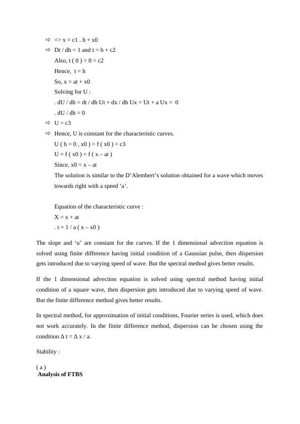 Linear Advection Equation - Accuracy, Stability, Convergence._5