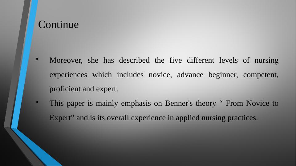 Benner's Theory of Novice to Expert in Nursing_4
