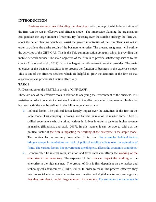 Essay on Business Strategy Report_3
