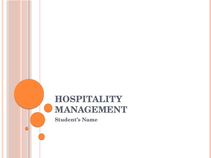 Hospitality Management: PDF_1
