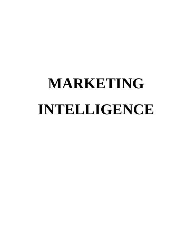 Marketing Intelligence Report - Mark & Spencer_1