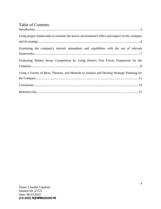 Strategic Plan Report for Business Strategy (Unit 32)_4
