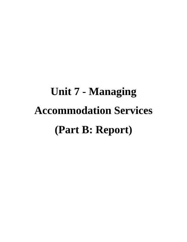 Managing Accommodation Services in Holiday Inn_1