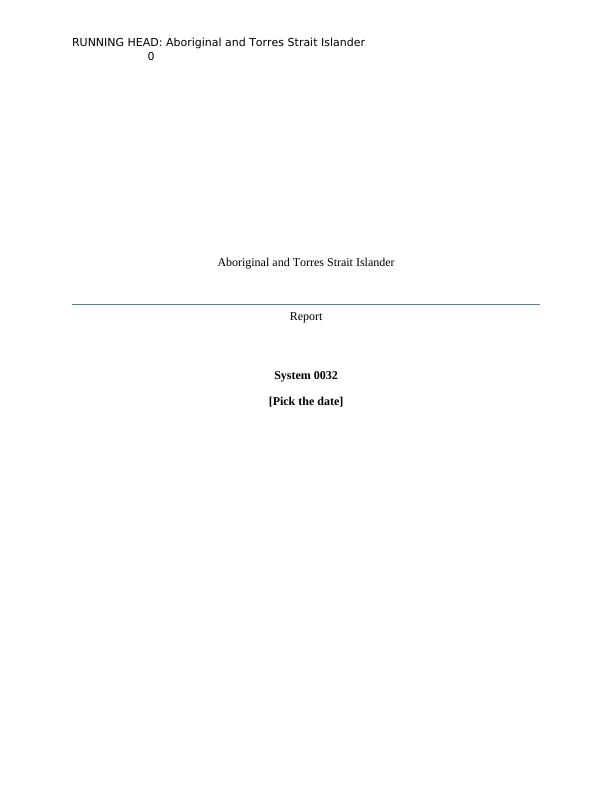 Aboriginal and Torres Strait Islander Report 2022_1