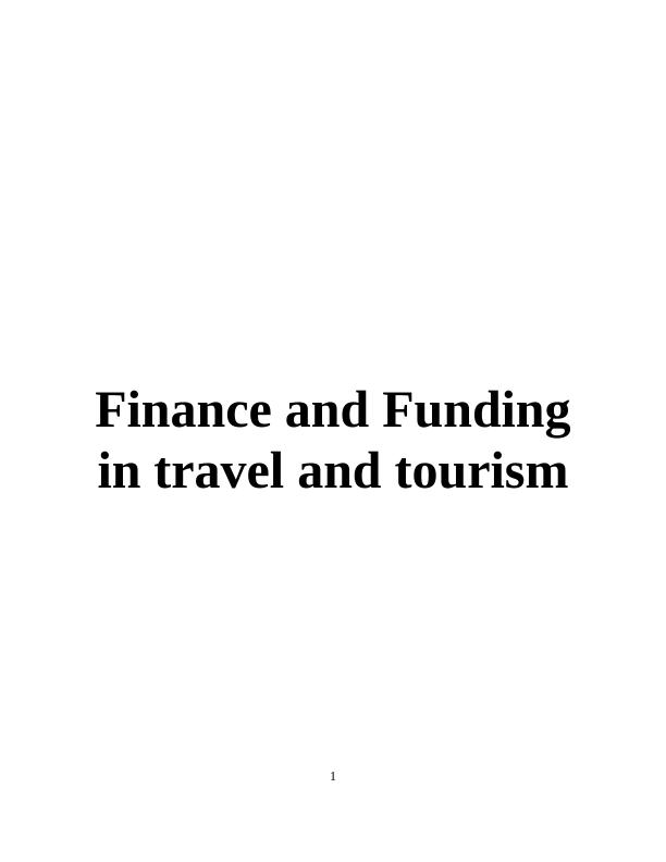 Finance and Funding of Merlin Entertainments plc- Report_1