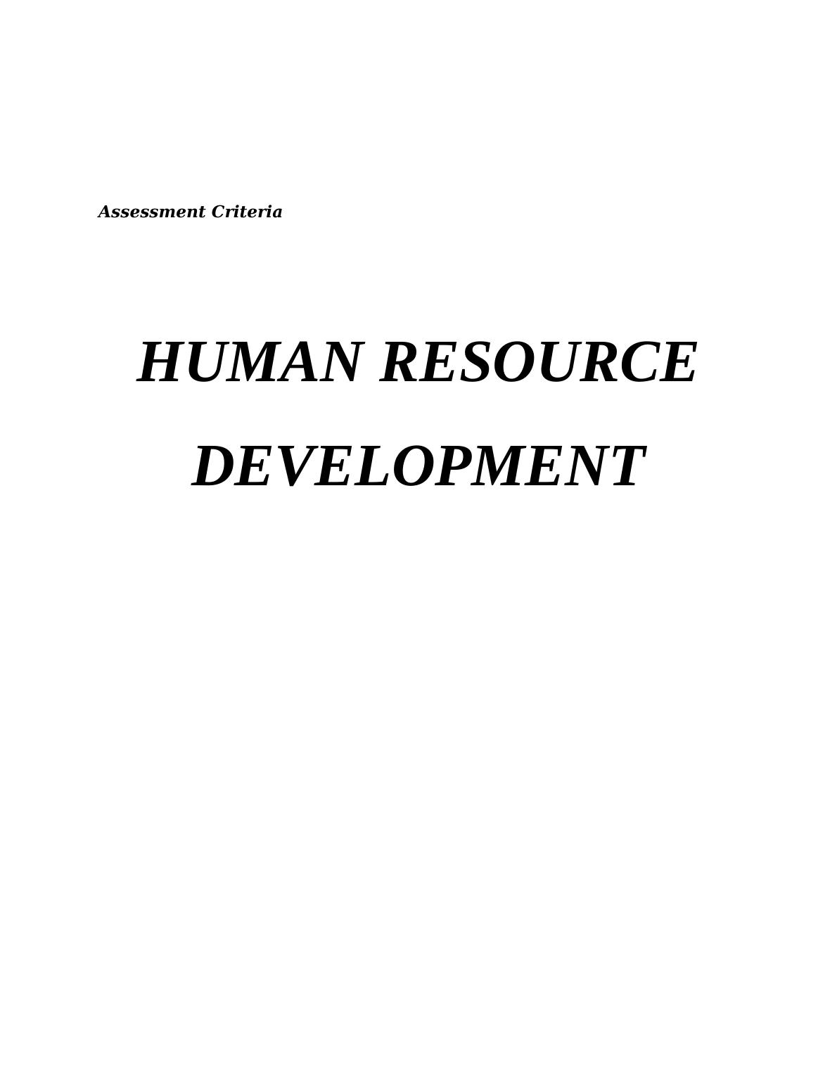 (HRD) Human Resource Development Sun Court Ltd_1