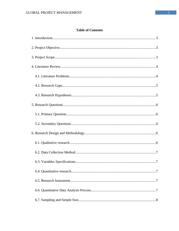 Global Project Management - Research Paper_2