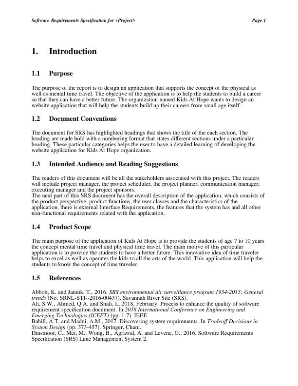 Software Requirements Specification for <Project>_3