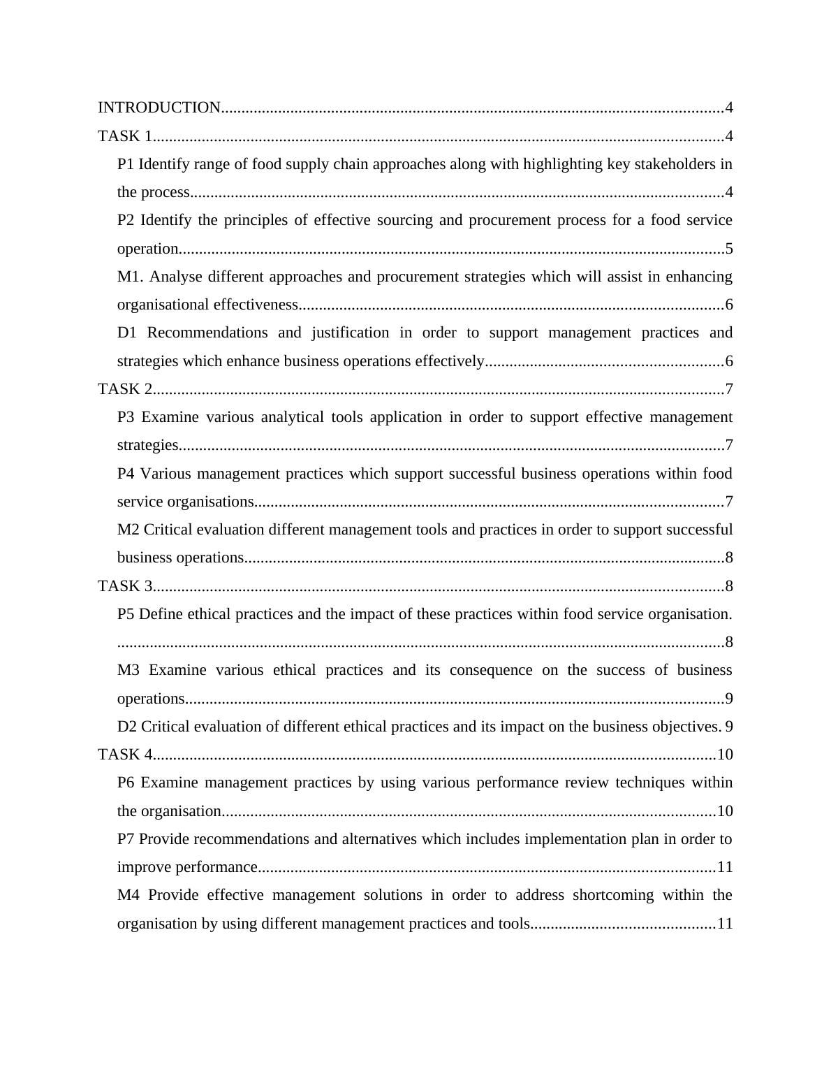 Food Safety Management Principles Doc