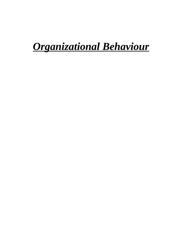 An Introduction to Organizational Behavior_1