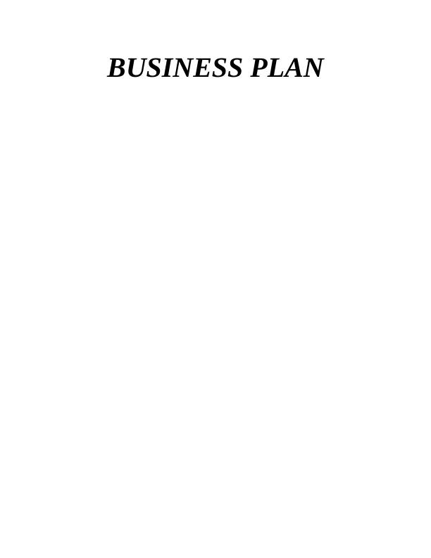 Business Plan - Choco World_1