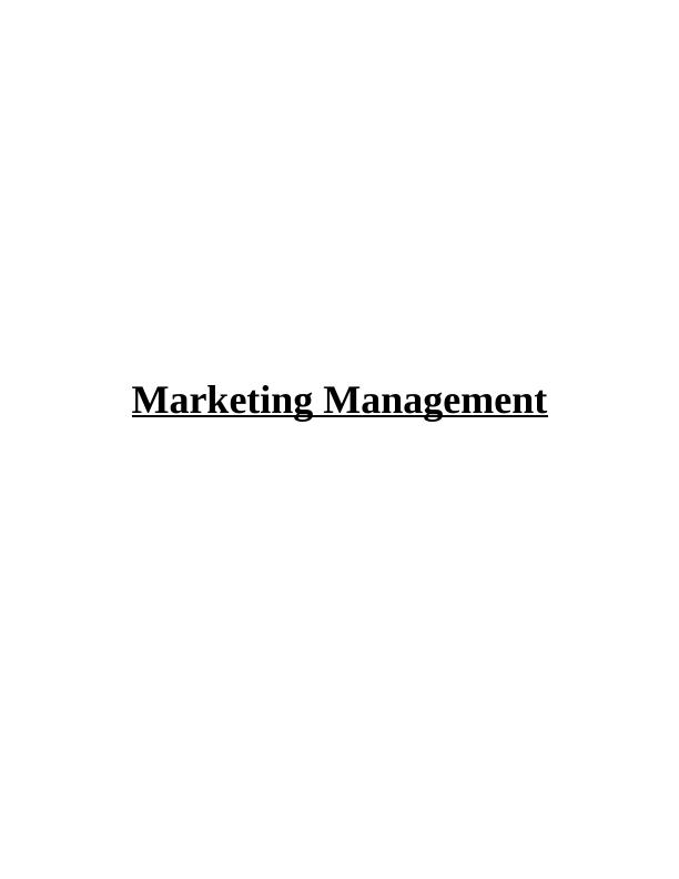 Marketing Management - Pepsi And Coca Cola_1