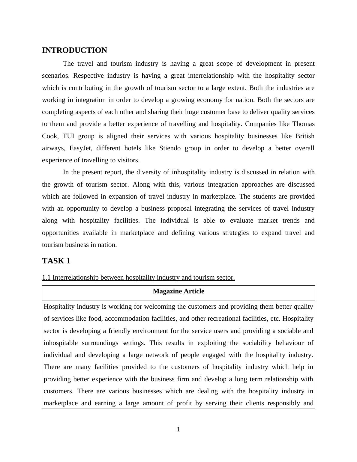 Research on Hospitality Provision - TUI Group_3