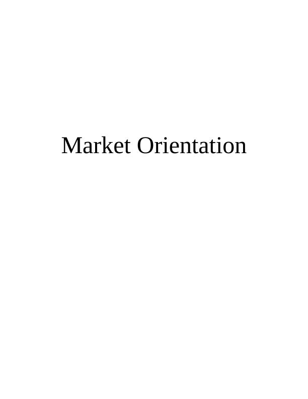 Importance of Market Orientation for Festival Industry_1