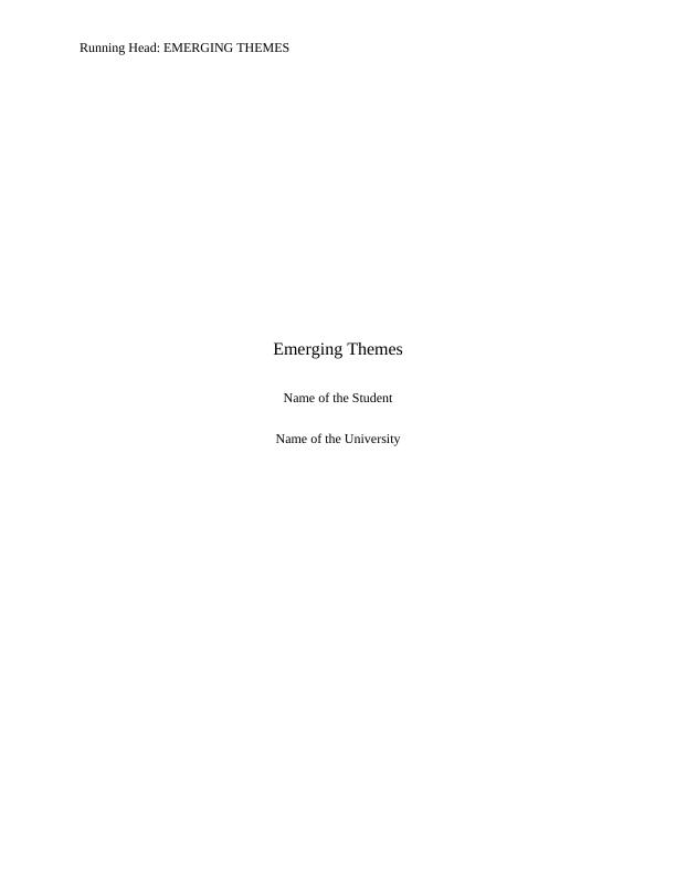 Emerging Themes in Commercial Business: Implications and Analysis_1