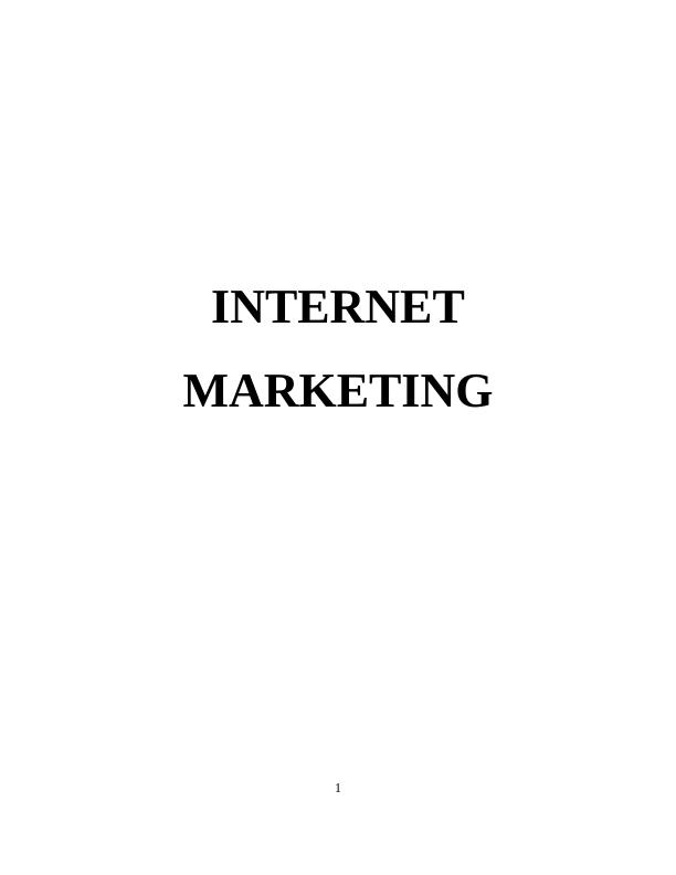 Elements of internet marketing in Amazon_1