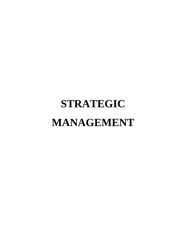 Strategic Management - Advantage & Disadvantage_1