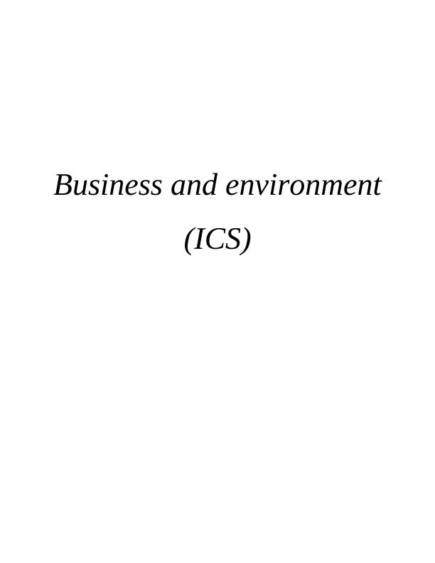 bussiness and enviroment (ICS)_1