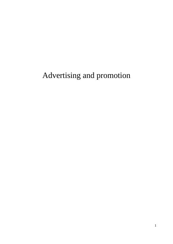 Introduction to Advertising and Promotion_1