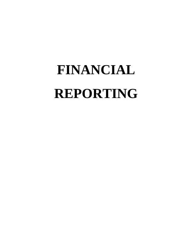 Financial Accounting Assignment - “Dixons Carphone”_1