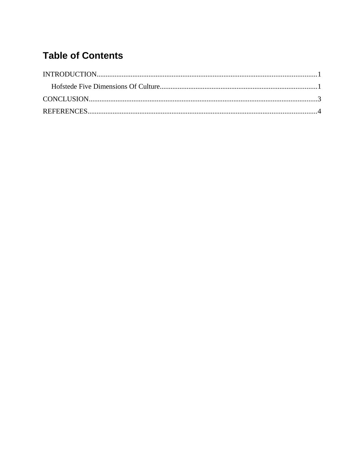 Hofstede Five Dimensions Of Culture