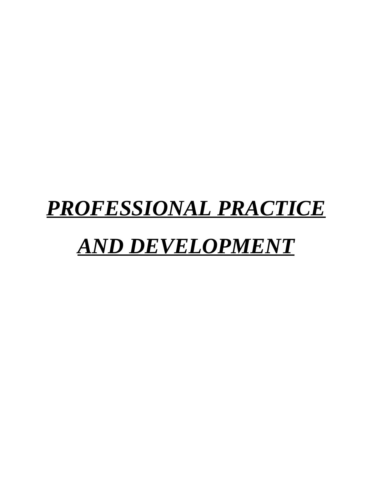 Professionnelle pratique et développement intronisation_1