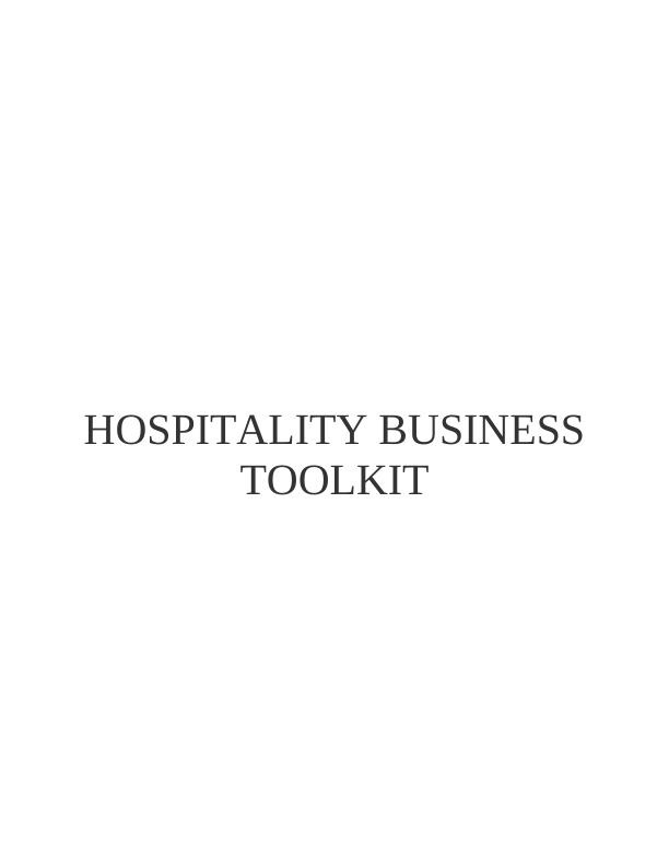 Finance and HR Life Cycle of Hospitality Business ToOLKIT INTRODUCTION_1