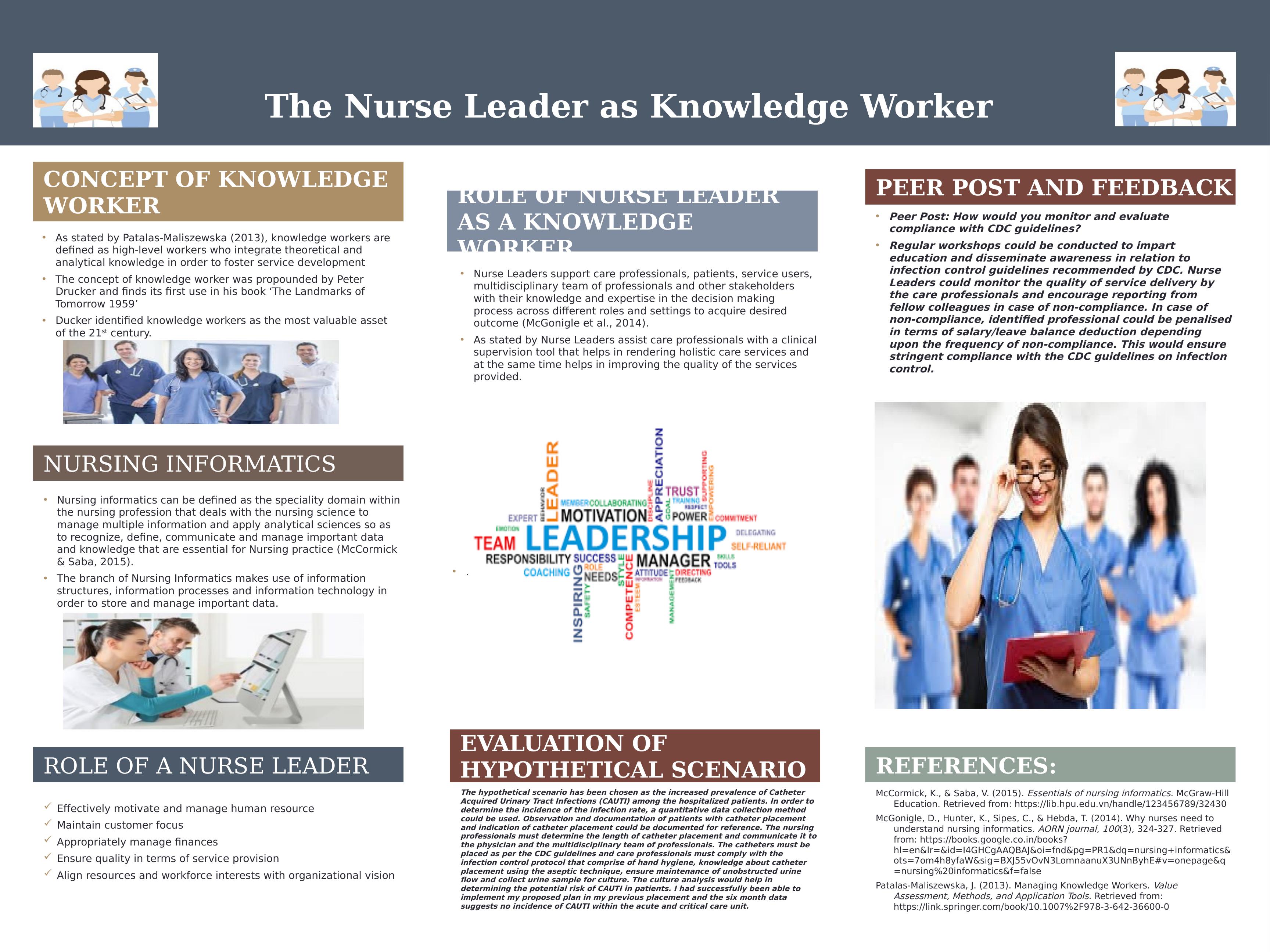 The Nurse Leader as Knowledge Worker_1