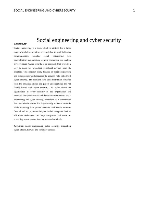 Social Engineering and Cybersecurity_2