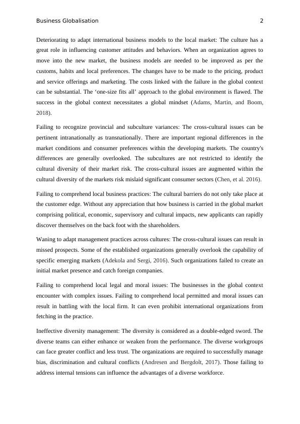 Assignment on Management - Business Globalisation_3