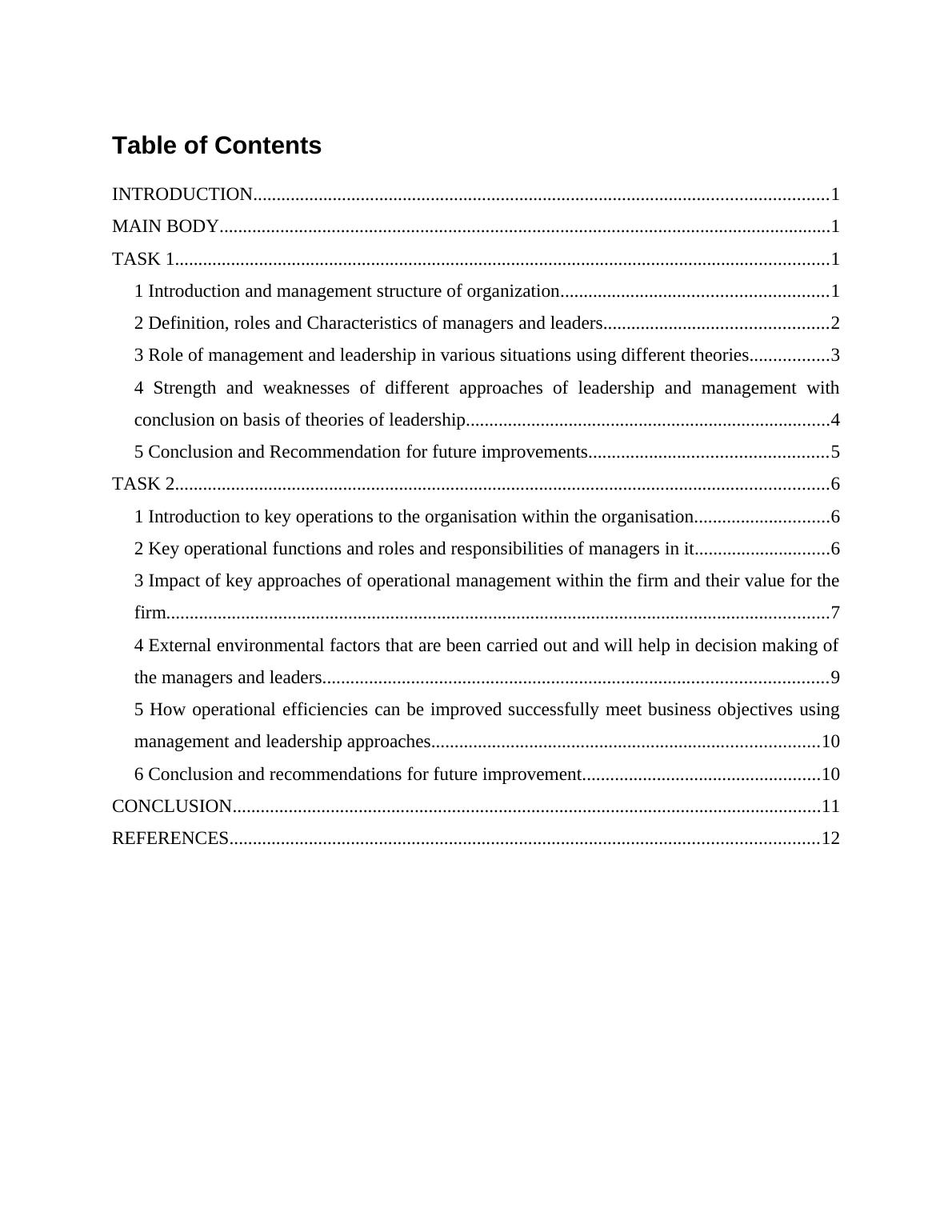 Operations Management Assignment - Toyota_2