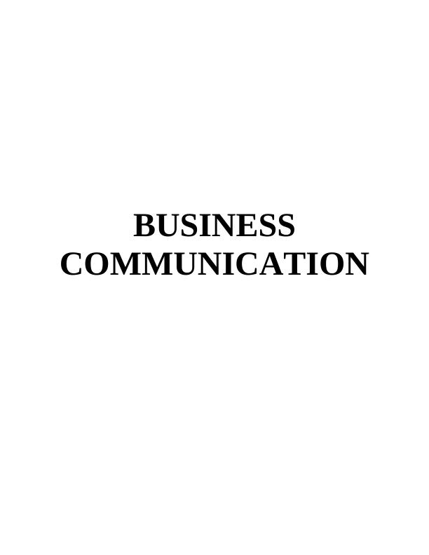Business Communication Doc_1
