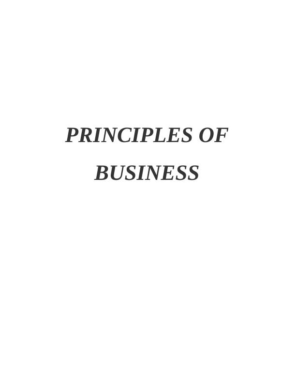 Assignment on Business Organisation_1