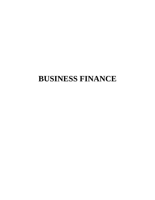 Purpose of Budget in Business : Report_1
