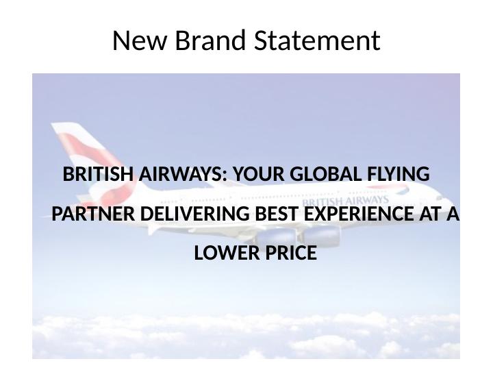 Branding Strategy of British Airways in Long Haul Market_3