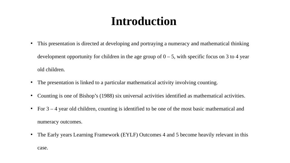 Development of Numeracy in Young._3