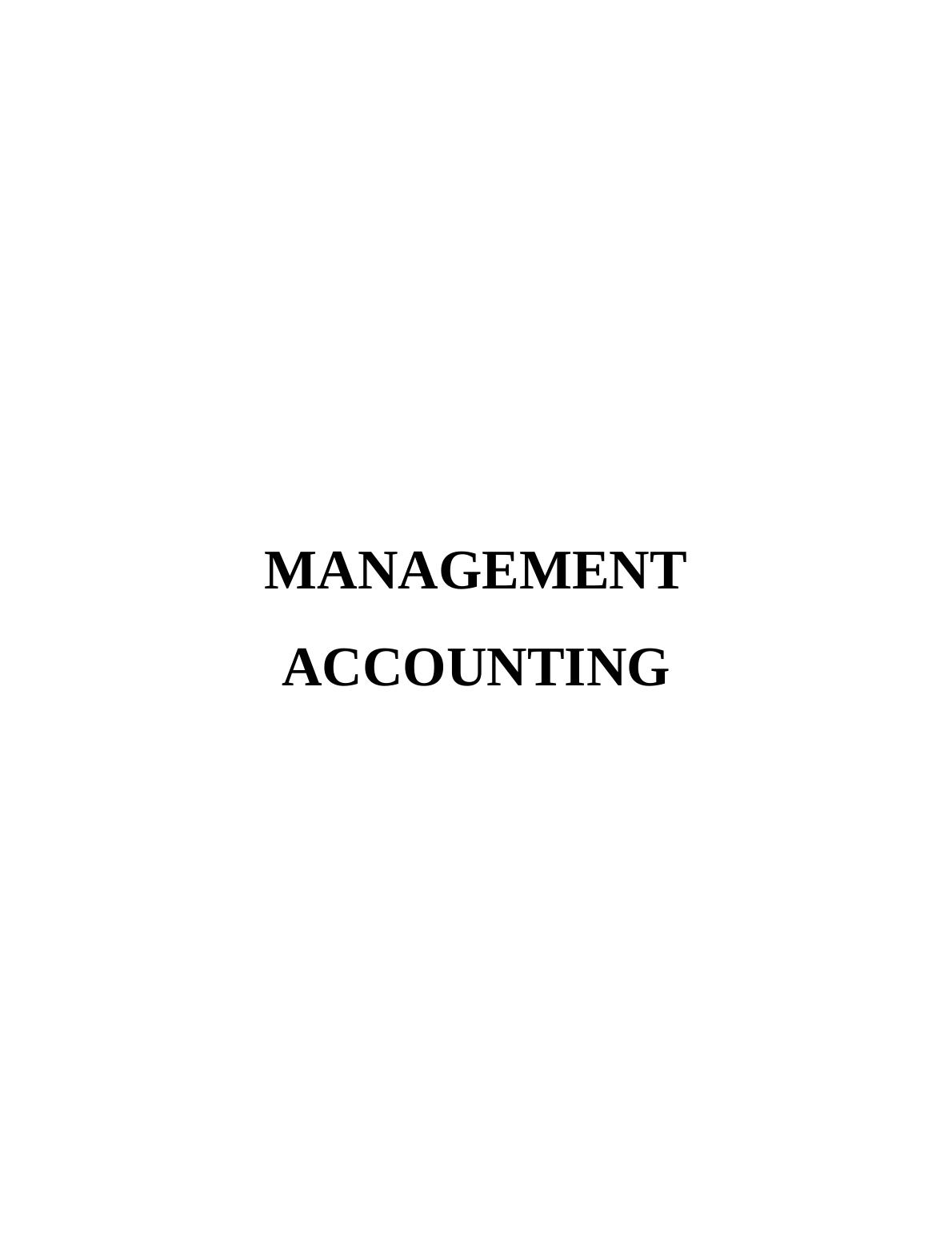 Report Imda Tech (UK) - Management Accounting_1