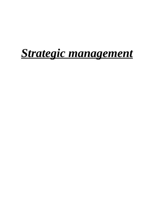 Importance of Strategic Management in Expanding Market: A Case Study of Lidl in Thailand_1